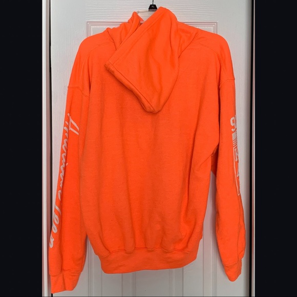 Khalid American Teen Orange Hoodie - Picture 2 of 5